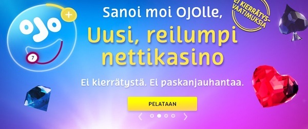 PlayOjo on suomalainen reilu uutuus ilman kierrätyksiä tai paskanjauhantaa sen oman sloganin mukaisesti